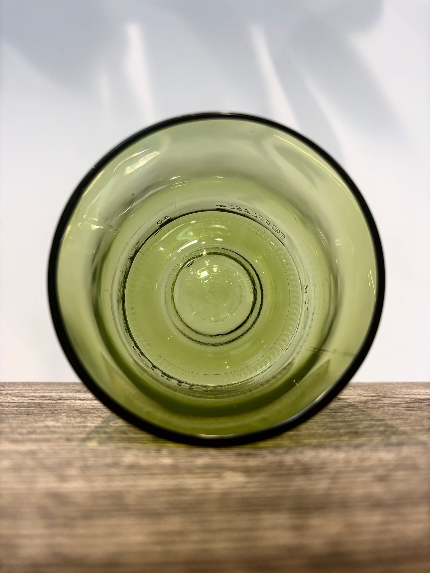 Green coffee glass