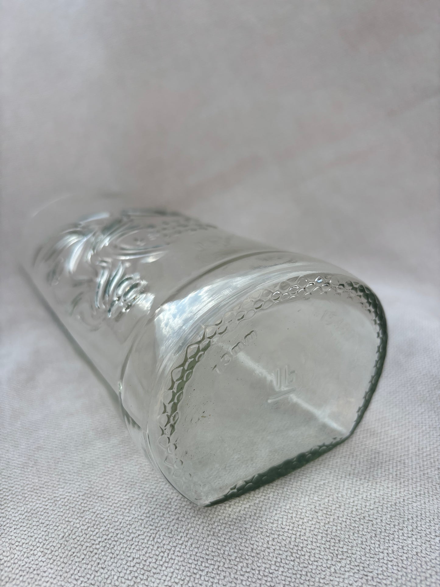 Floral Gordon’s gin vase