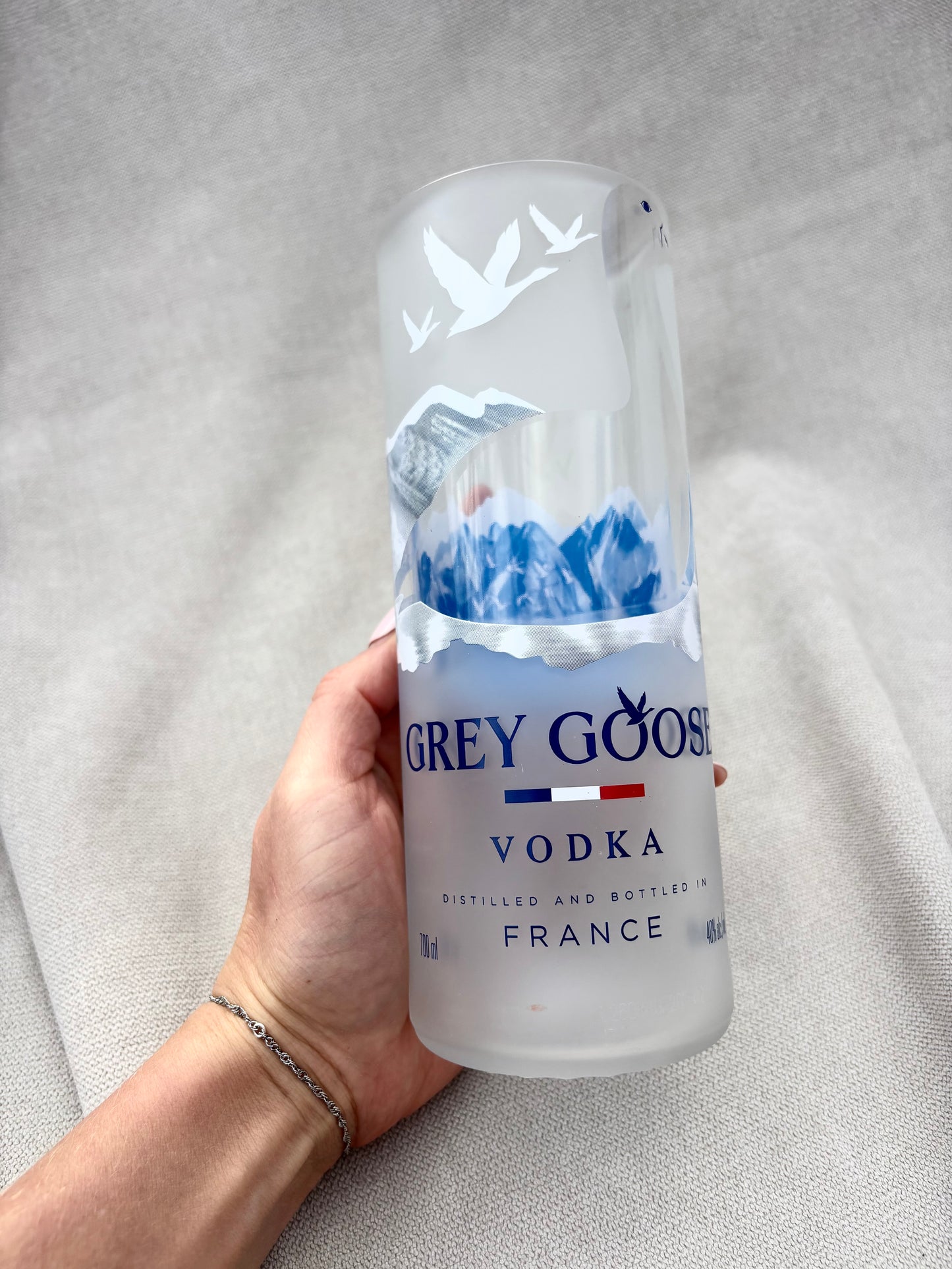 Grey Goose vase
