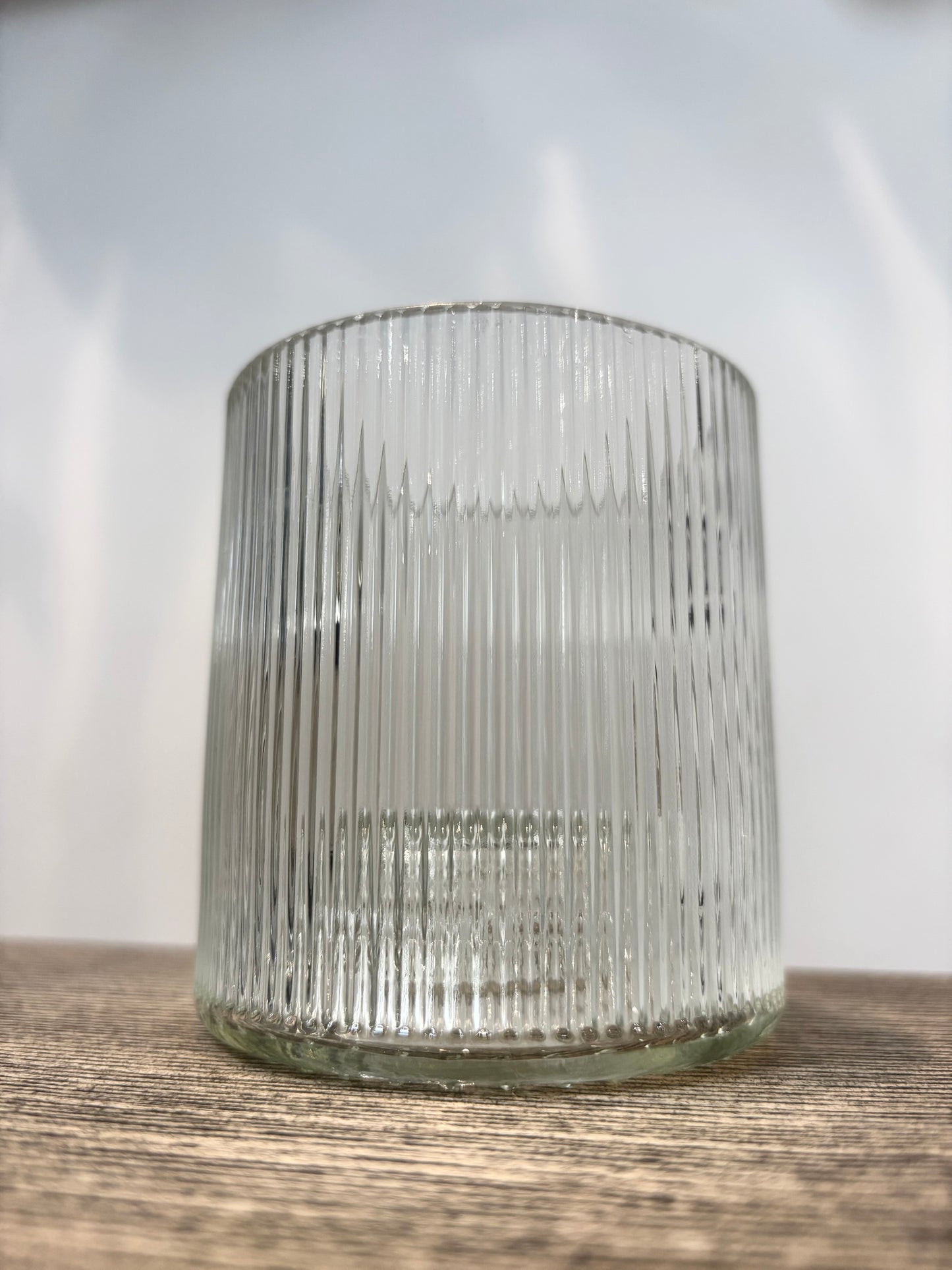 Ribbed Rocks Glass