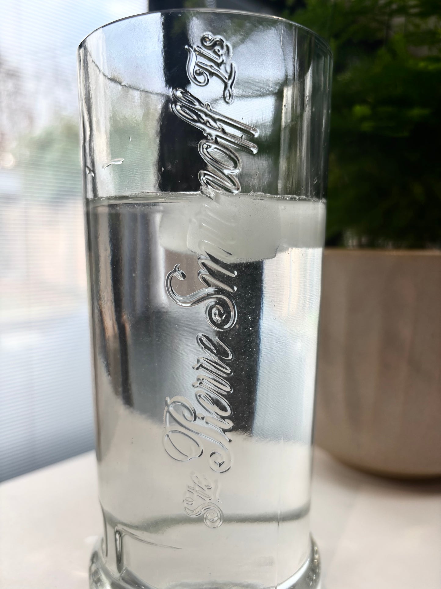Smirnoff vodka glass