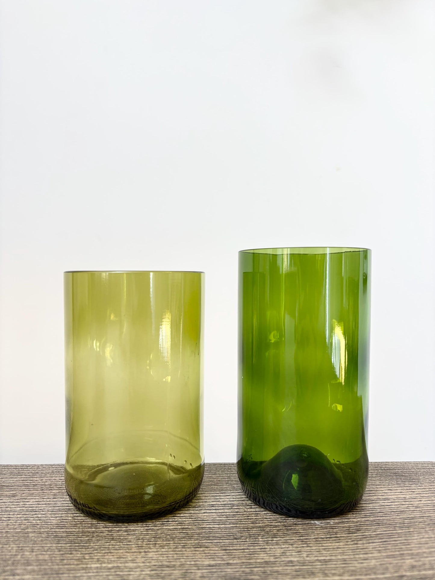 Short Olive Tumblers