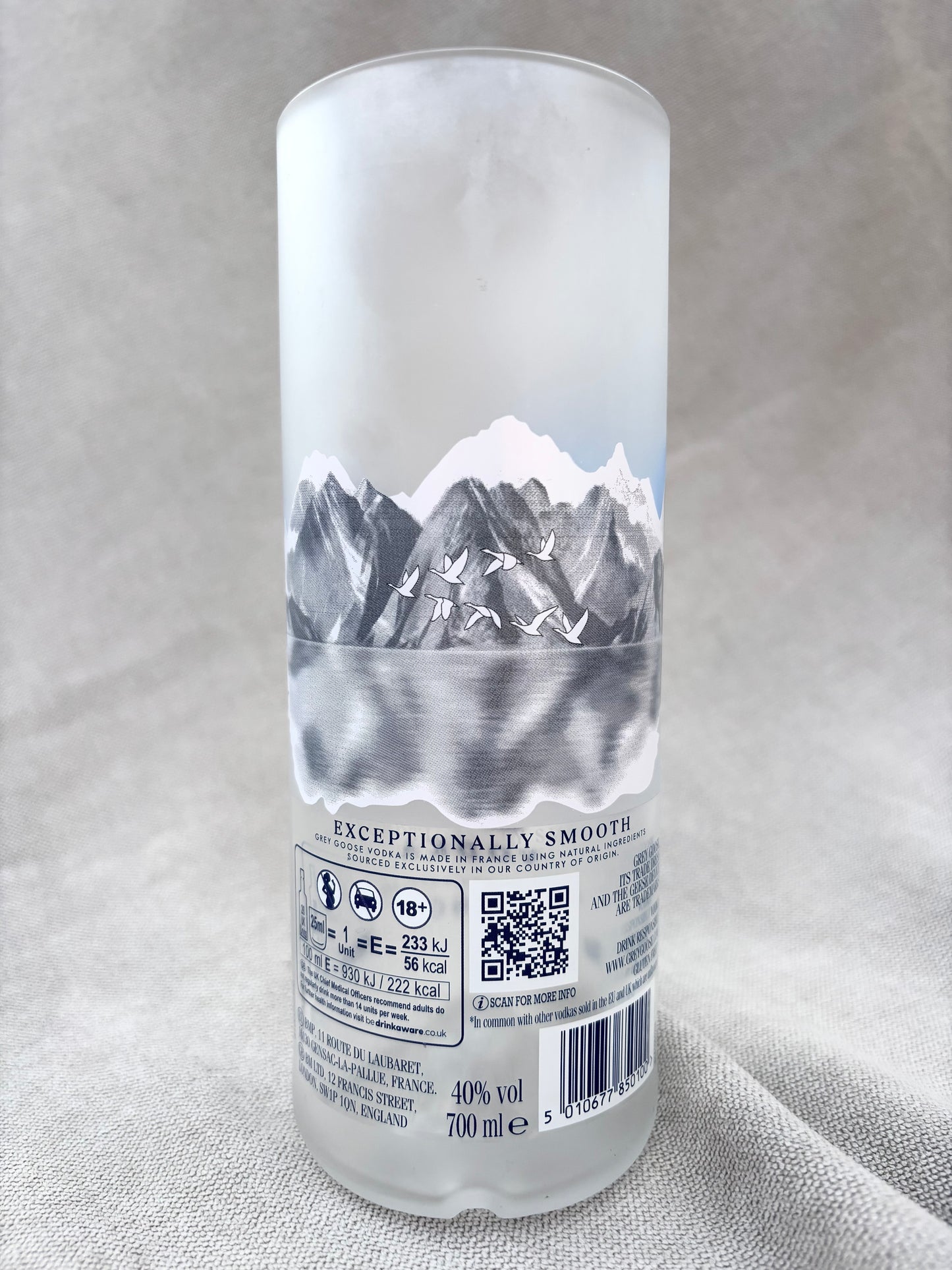 Grey Goose vase