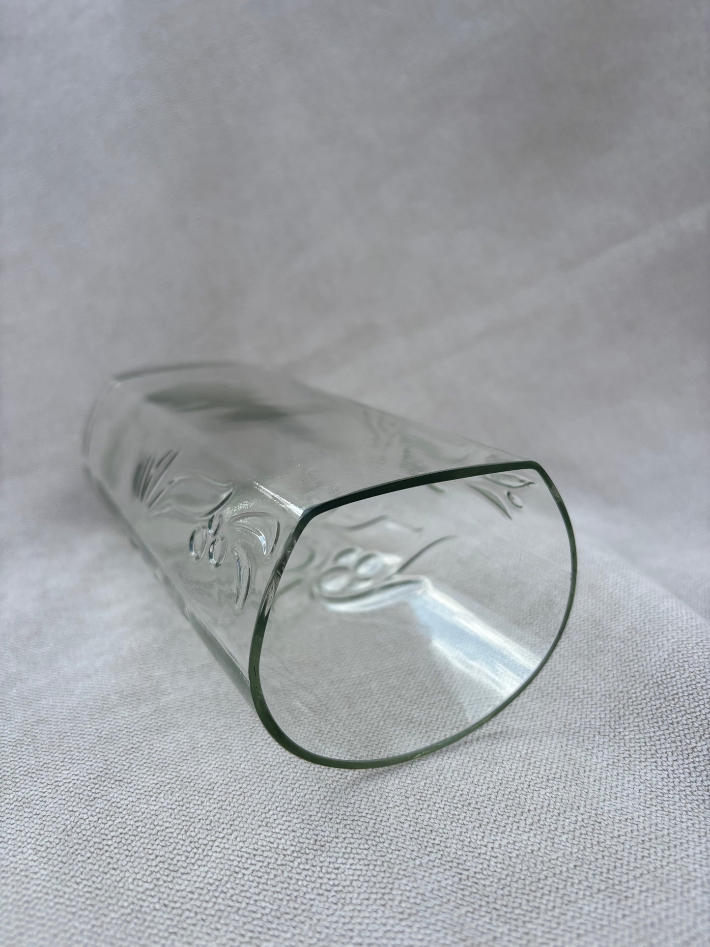 Floral Gordon’s gin vase