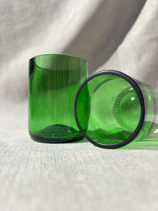 Wine bottle shot glasses