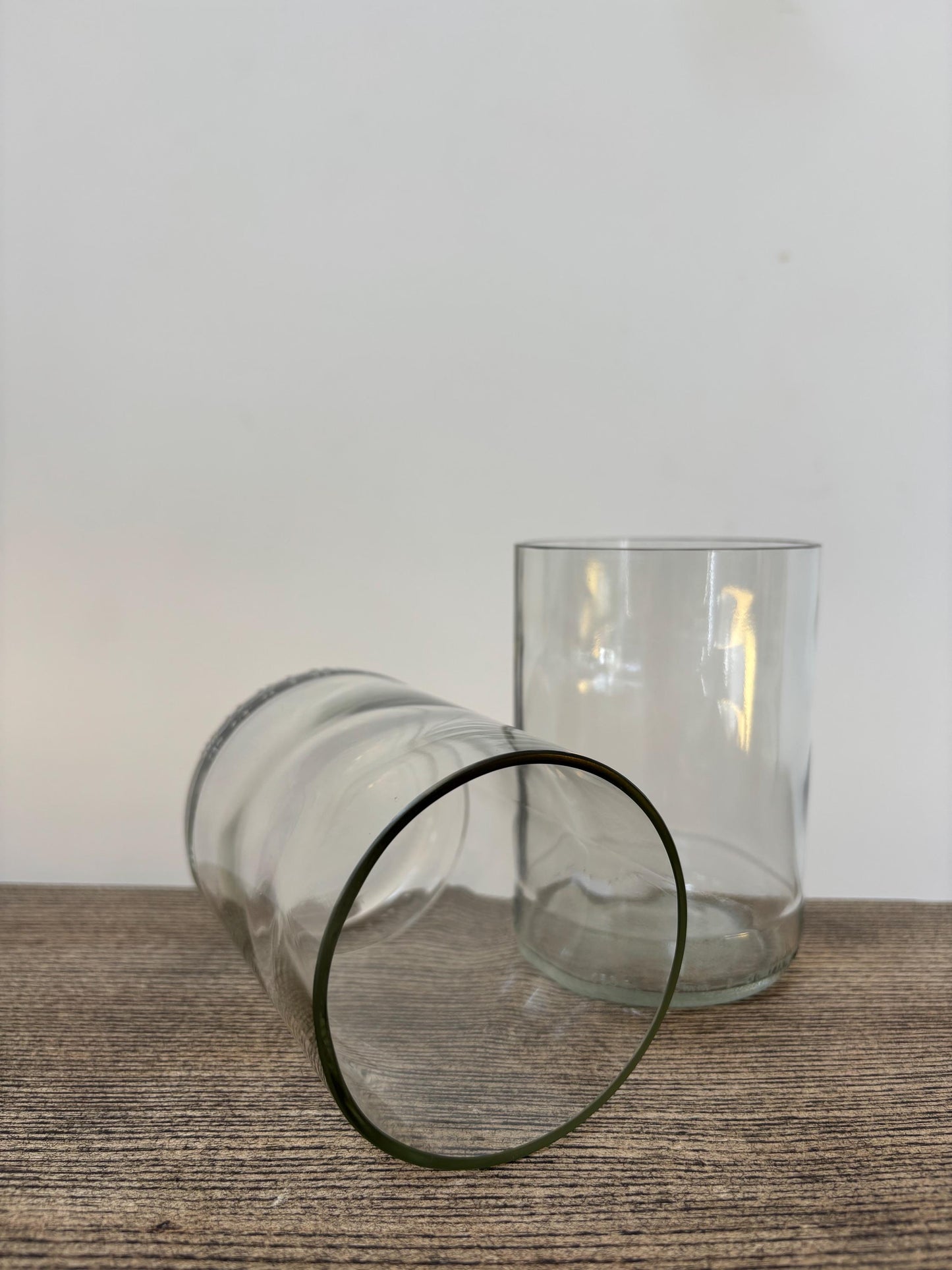 Short Clear Tumblers