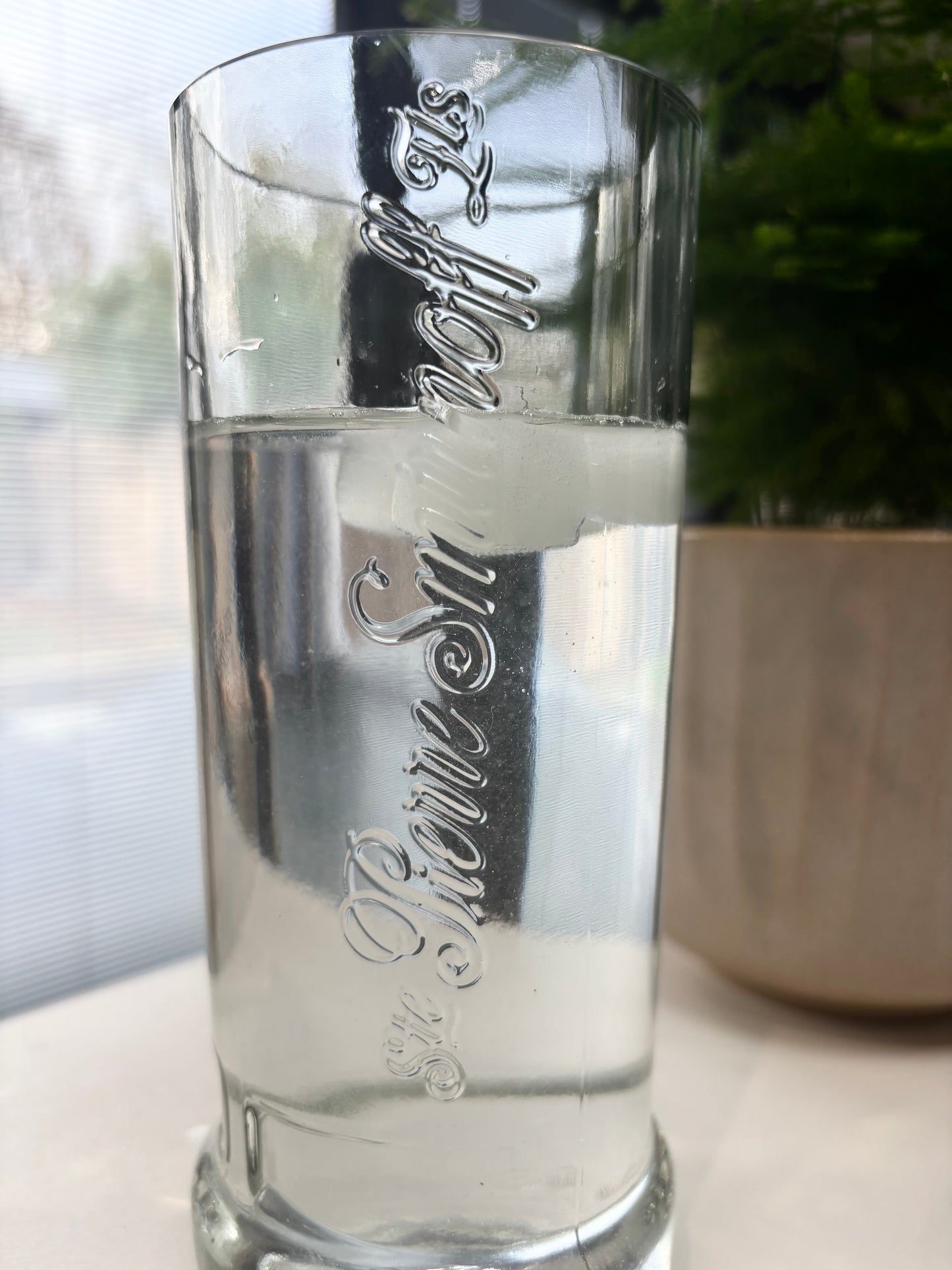 Smirnoff vodka glass