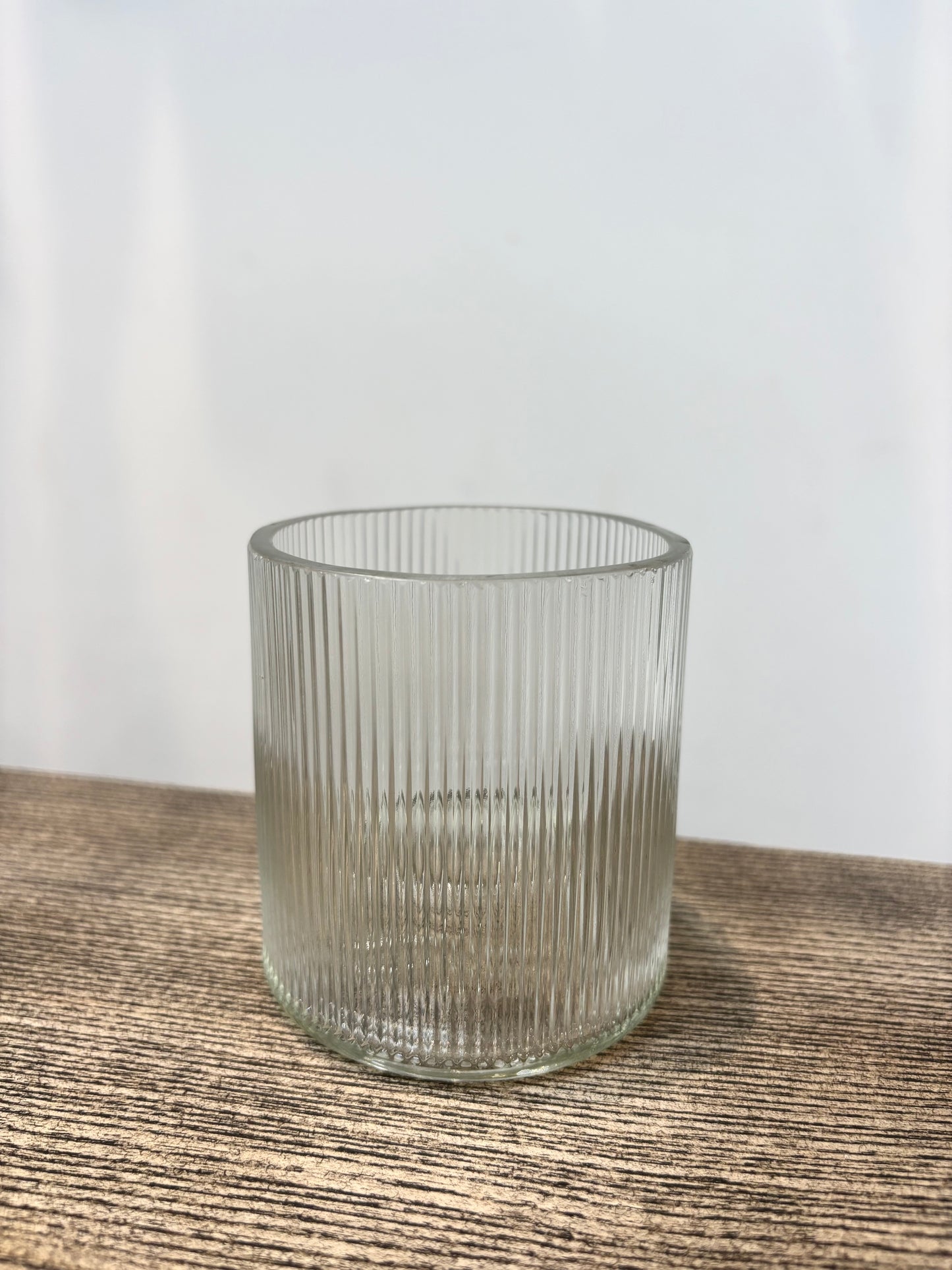 Ribbed Rocks Glass