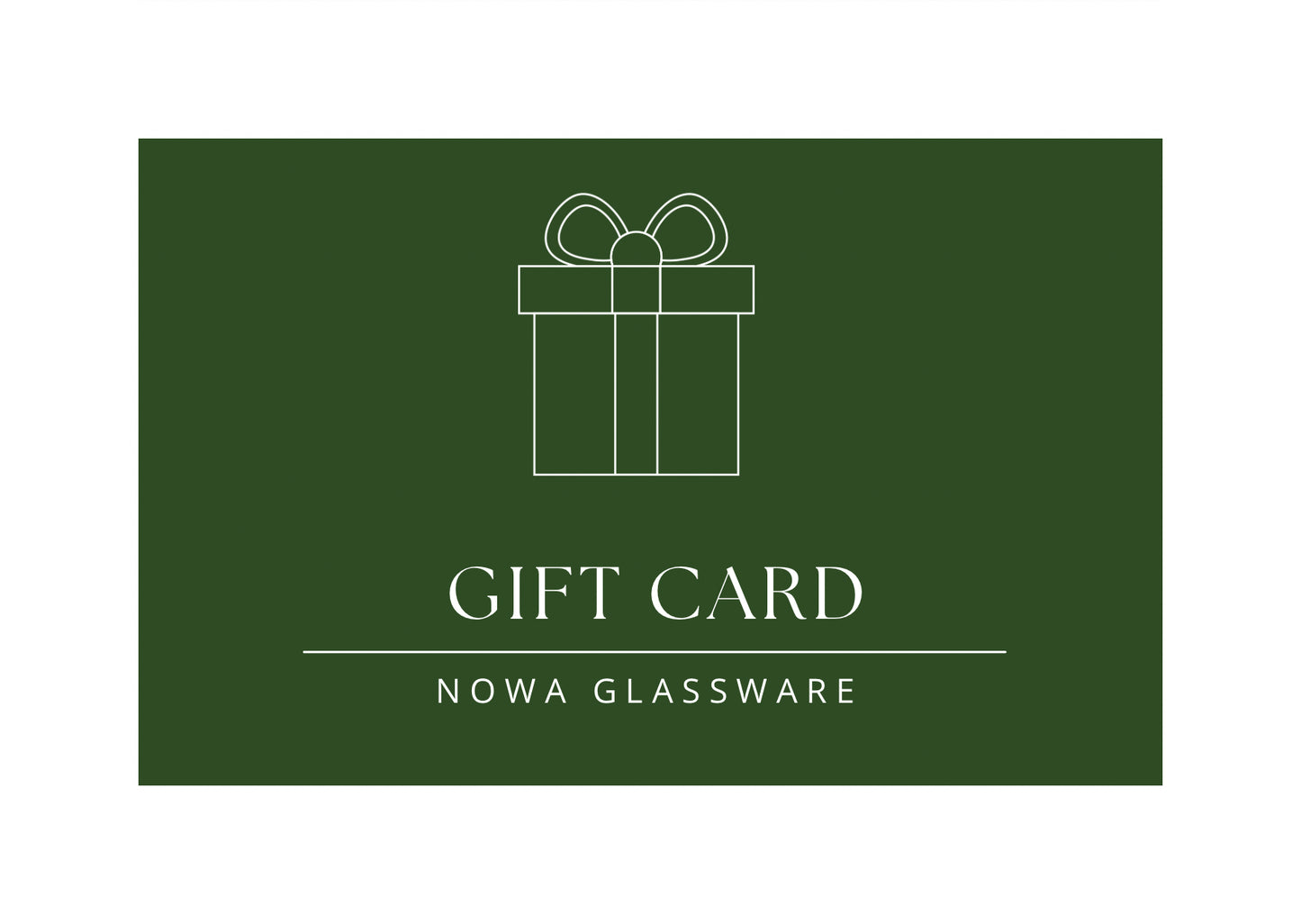 E- Gift card