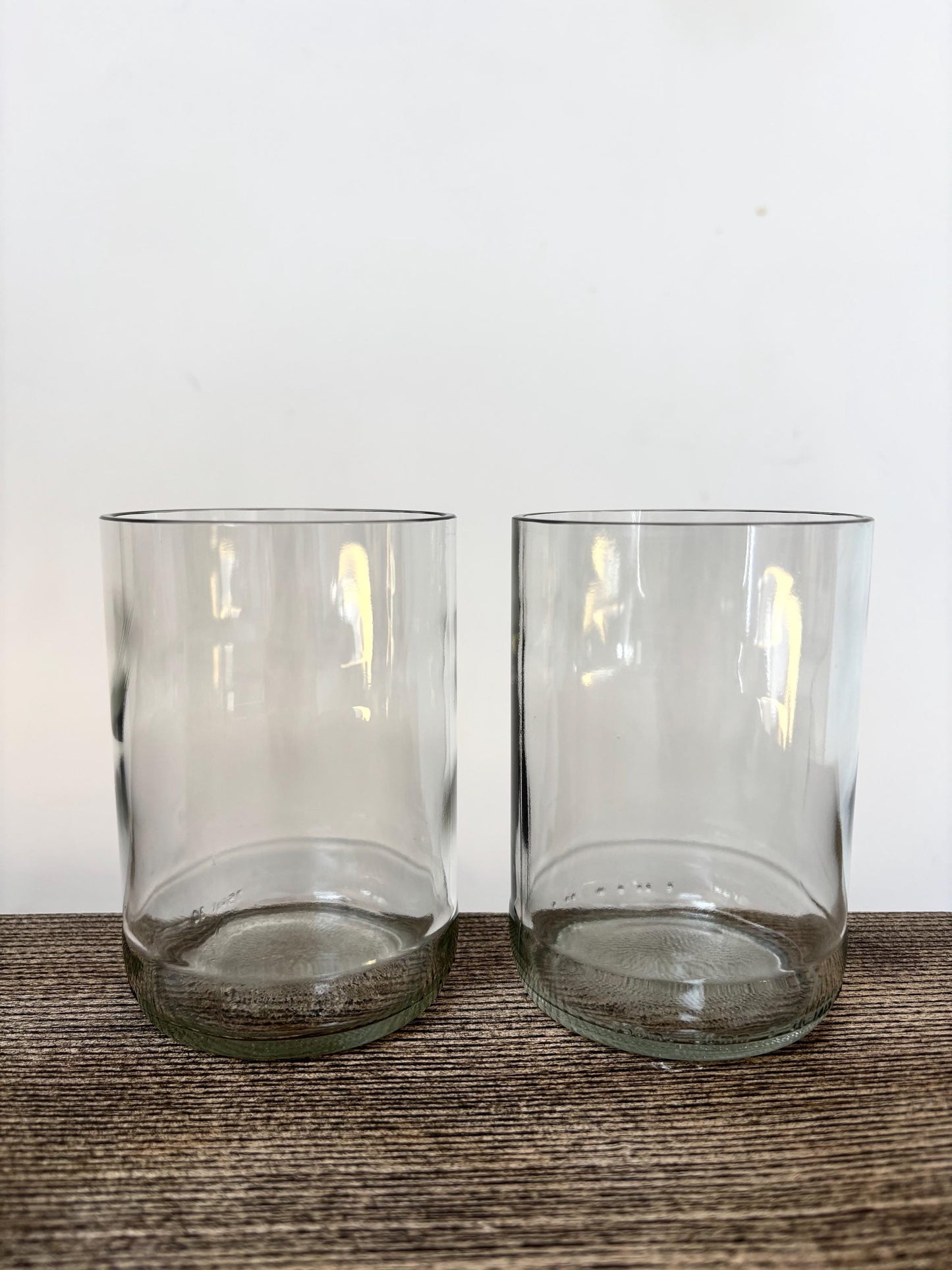 Short Clear Tumblers